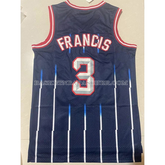 Maillot Houston Rockets Steve Francis Mitchell & Ness 1999-00 Bleu